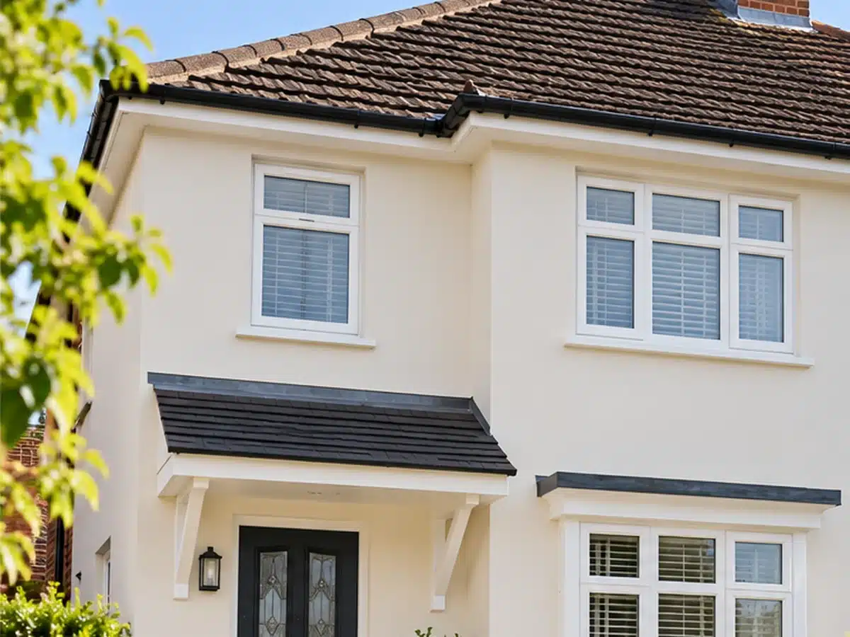 Beautifully finished exterior painting on a Hampshire home